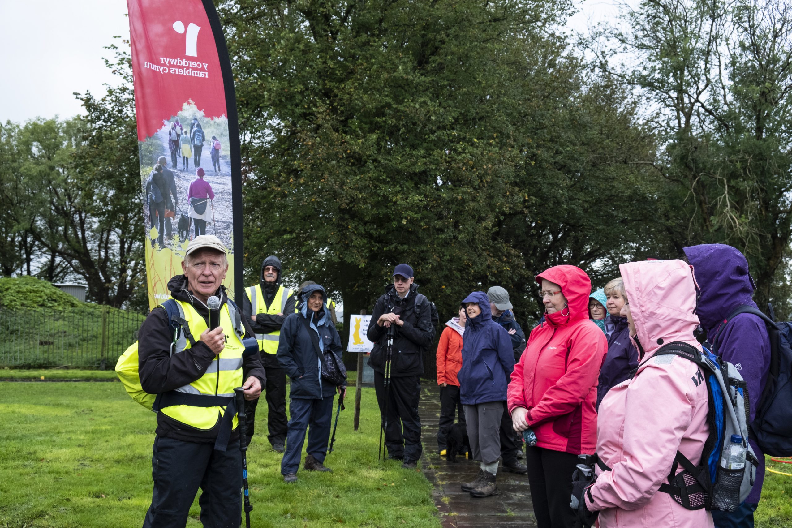 Start of long walk