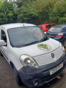 Picture of front of van